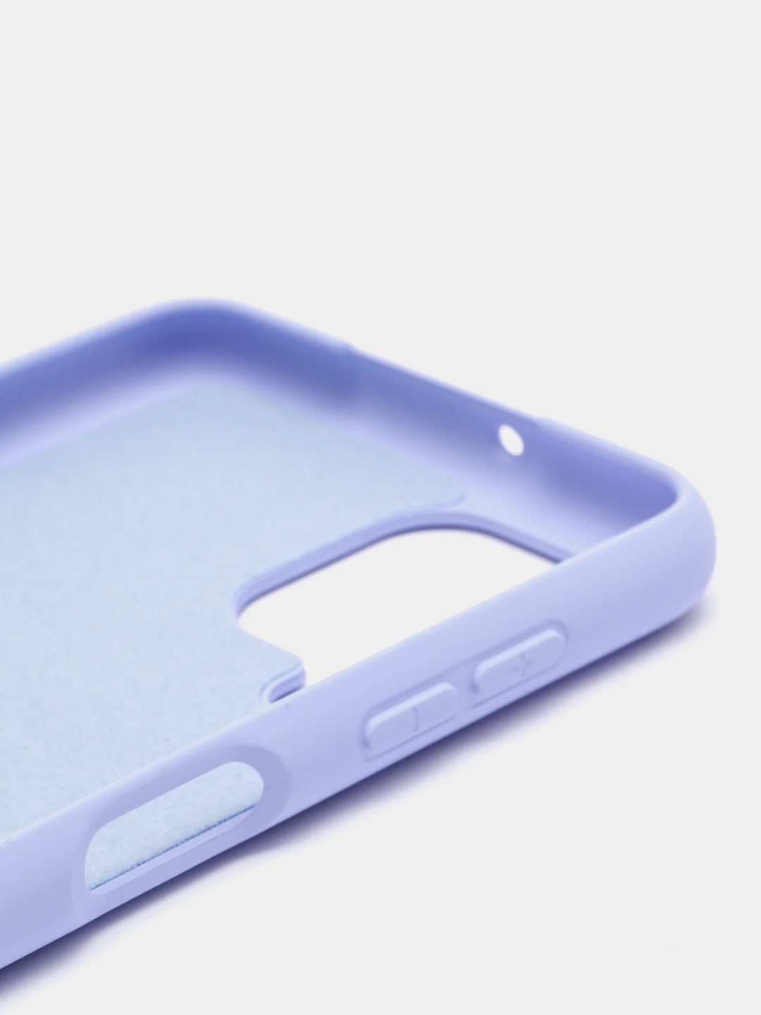 Сиреневый чехол для Samsung Galaxy A22 4G / Galaxy M22 / Galaxy M32 Silicone Cover силиконовый