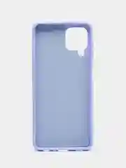Сиреневый чехол для Samsung Galaxy A22 4G / Galaxy M22 / Galaxy M32 Silicone Cover силиконовый