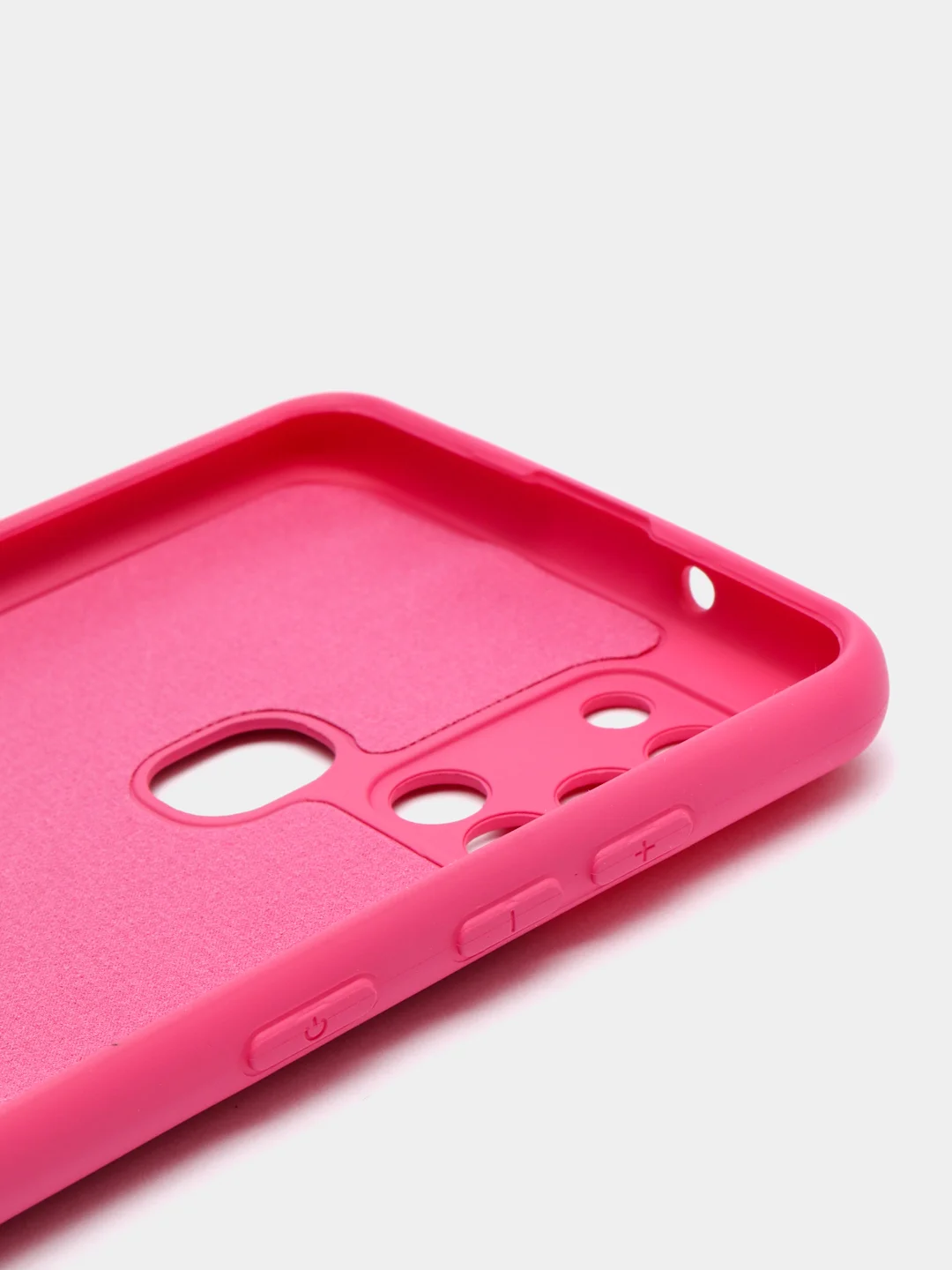Вишнёвый чехол Samsung Galaxy A21s, Самунг Галакси А21с силиконовый Silicone Cover с закрытым низом