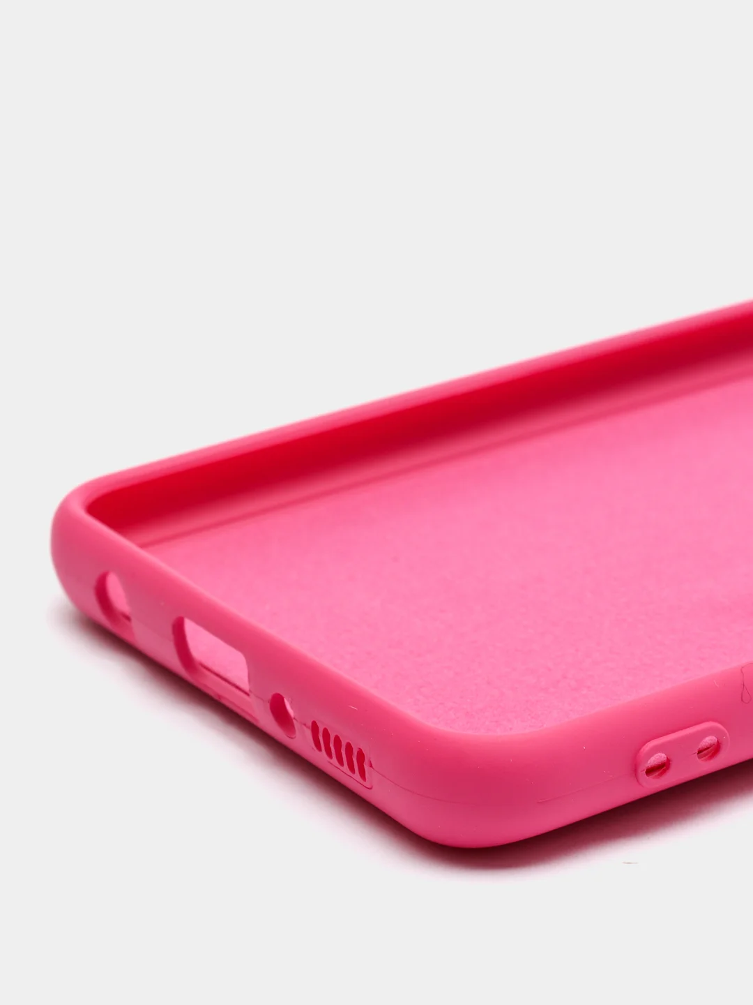 Вишнёвый чехол Samsung Galaxy A21s, Самунг Галакси А21с силиконовый Silicone Cover с закрытым низом