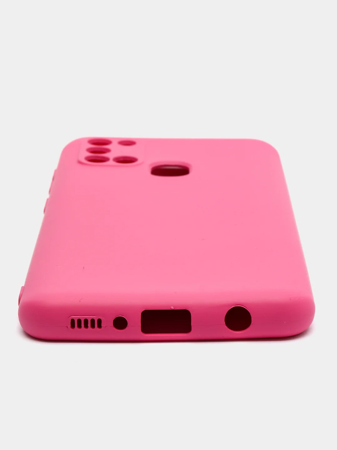Вишнёвый чехол Samsung Galaxy A21s, Самунг Галакси А21с силиконовый Silicone Cover с закрытым низом