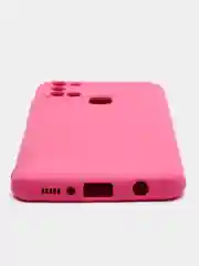 Вишнёвый чехол Samsung Galaxy A21s, Самунг Галакси А21с силиконовый Silicone Cover с закрытым низом