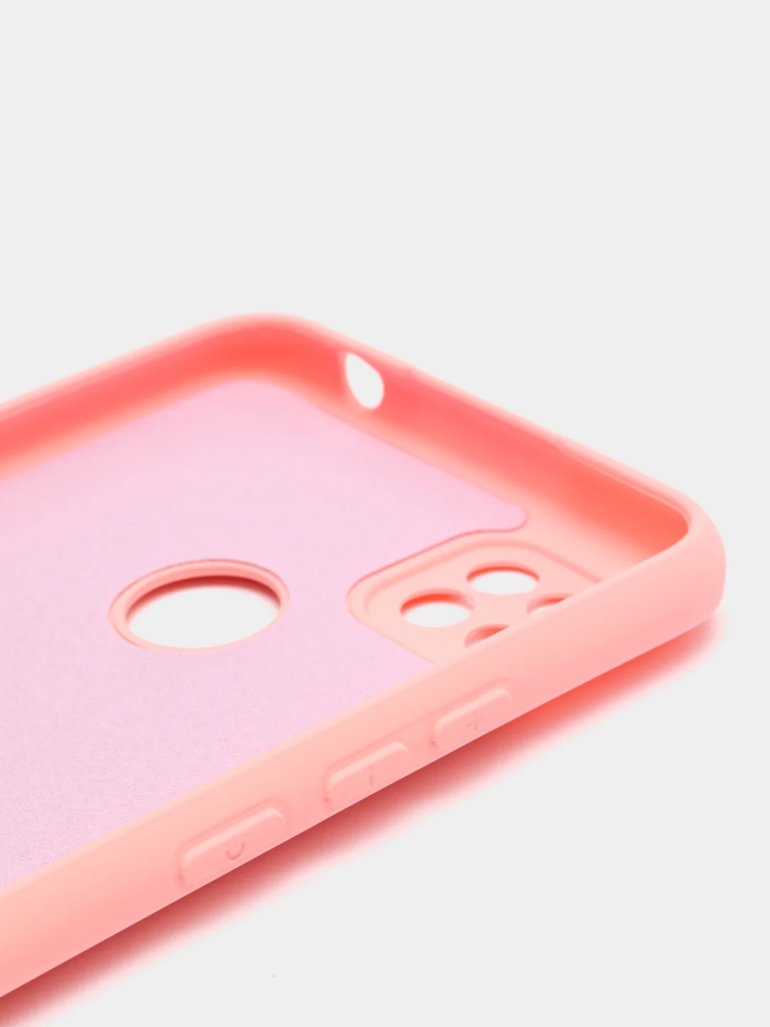 Пастельно-коралловый чехол силиконовый для Xiaomi Redmi 10A, Redmi 9C, Сяоми Редми 10А, Редми 9С