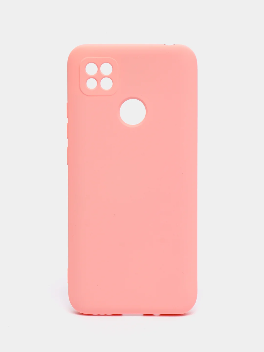Пастельно-коралловый чехол силиконовый для Xiaomi Redmi 10A, Redmi 9C, Сяоми Редми 10А, Редми 9С
