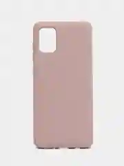 Бежевый чехол Samsung Galaxy A31, Самсунг Галакси А31 силиконовый Silicone Cover