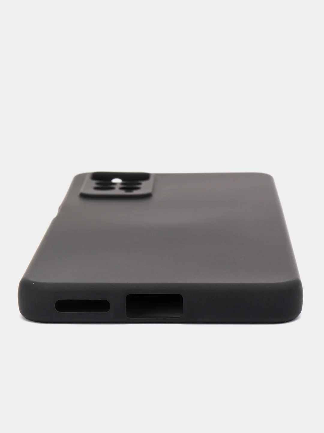 Черный чехол Silicone Cover Redmi Note 11 Pro / Note 12 Сяоми Редми Нот 11 Про 4G