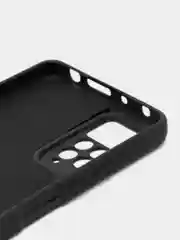 Черный чехол Silicone Cover Redmi Note 11 Pro / Note 12 Сяоми Редми Нот 11 Про 4G