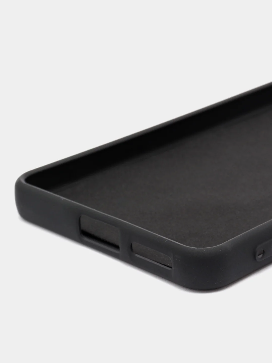 Черный чехол Silicone Cover Redmi Note 11 Pro / Note 12 Сяоми Редми Нот 11 Про 4G