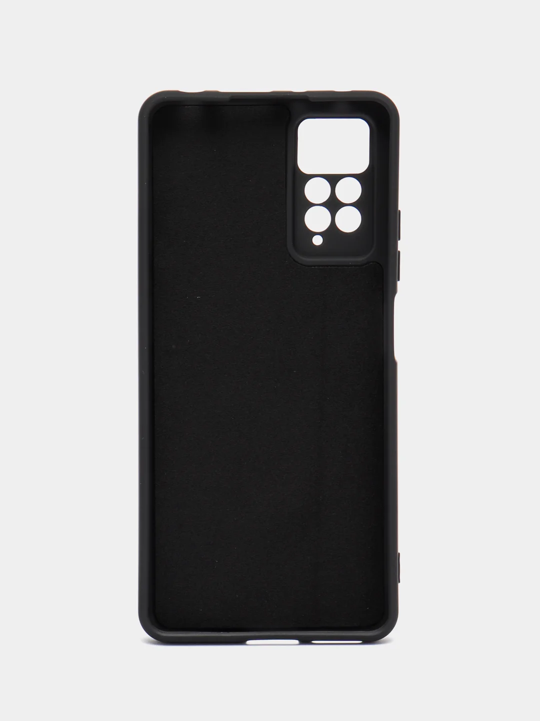 Черный чехол Silicone Cover Redmi Note 11 Pro / Note 12 Сяоми Редми Нот 11 Про 4G