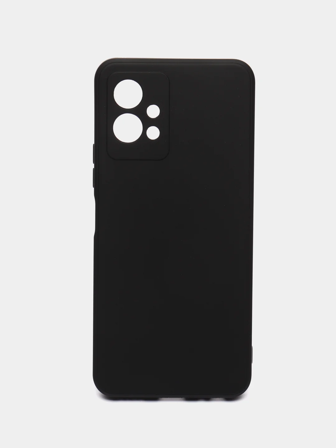 Черный чехол для Vivo T1 5G / Y75 5G / Y55 5G / Y33S 5G / Y33E 5G / Y30 5G силиконовый