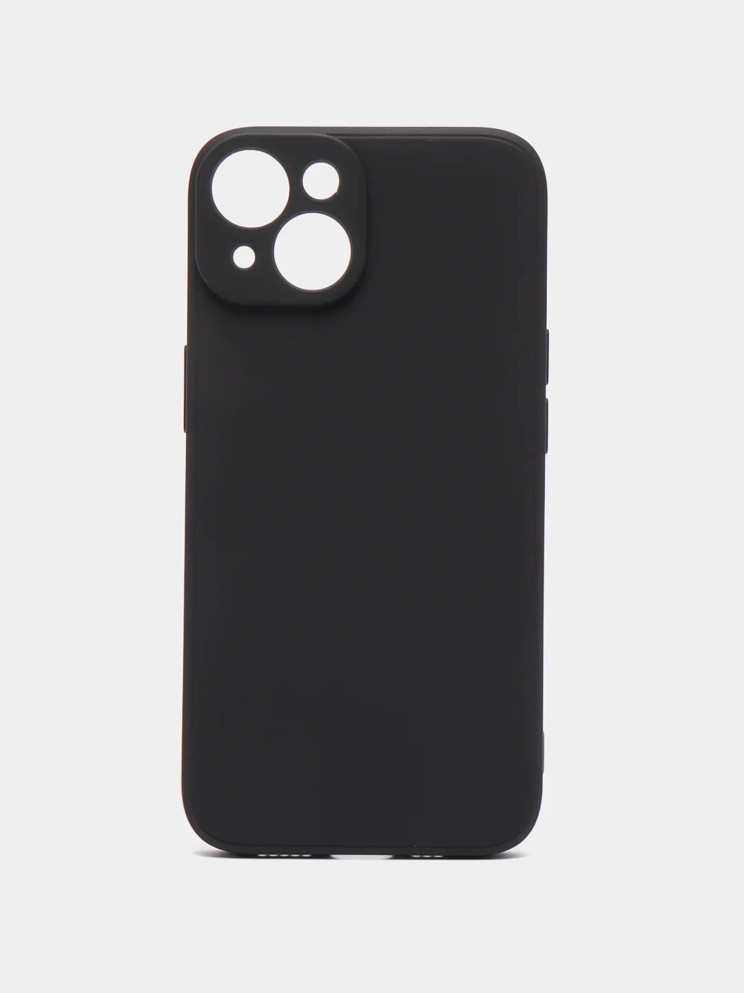 Черный чехол для iPhone 14 / 14 Pro / 14 Plus / 14 Pro Max (айфон 14) силиконовый