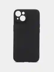 Черный чехол для iPhone 14 / 14 Pro / 14 Plus / 14 Pro Max (айфон 14) силиконовый