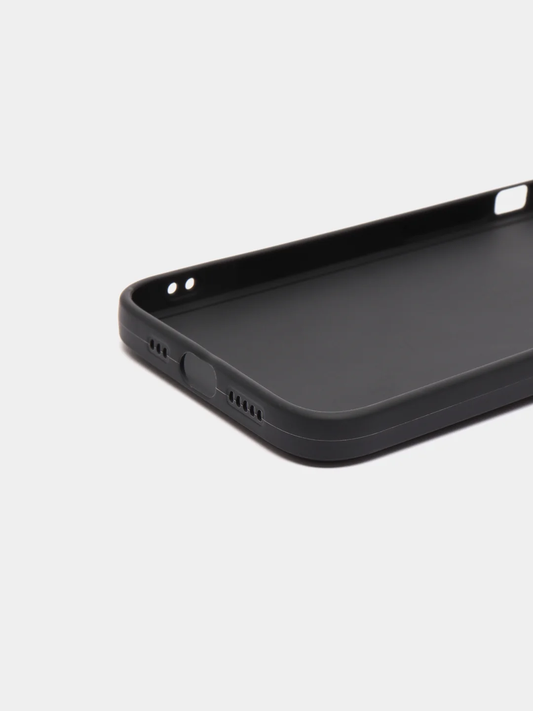 Черный чехол для iPhone 14 / 14 Pro / 14 Plus / 14 Pro Max (айфон 14) силиконовый