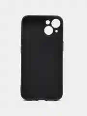 Черный чехол для iPhone 14 / 14 Pro / 14 Plus / 14 Pro Max (айфон 14) силиконовый
