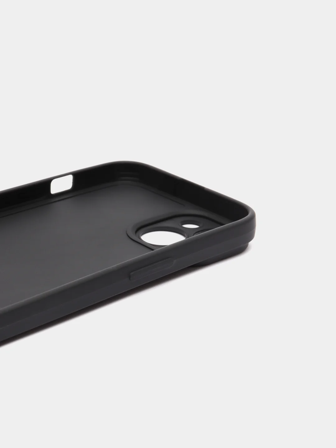 Черный чехол для iPhone 14 / 14 Pro / 14 Plus / 14 Pro Max (айфон 14) силиконовый