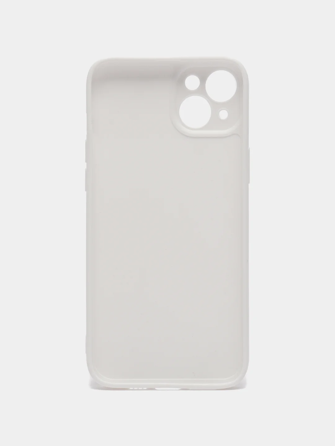 Белый чехол для iPhone 14 / 14 Pro / 14 Plus / 14 Pro Max (айфон 14) силиконовый