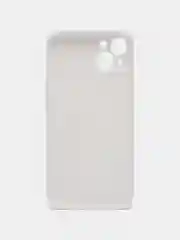 Белый чехол для iPhone 14 / 14 Pro / 14 Plus / 14 Pro Max (айфон 14) силиконовый