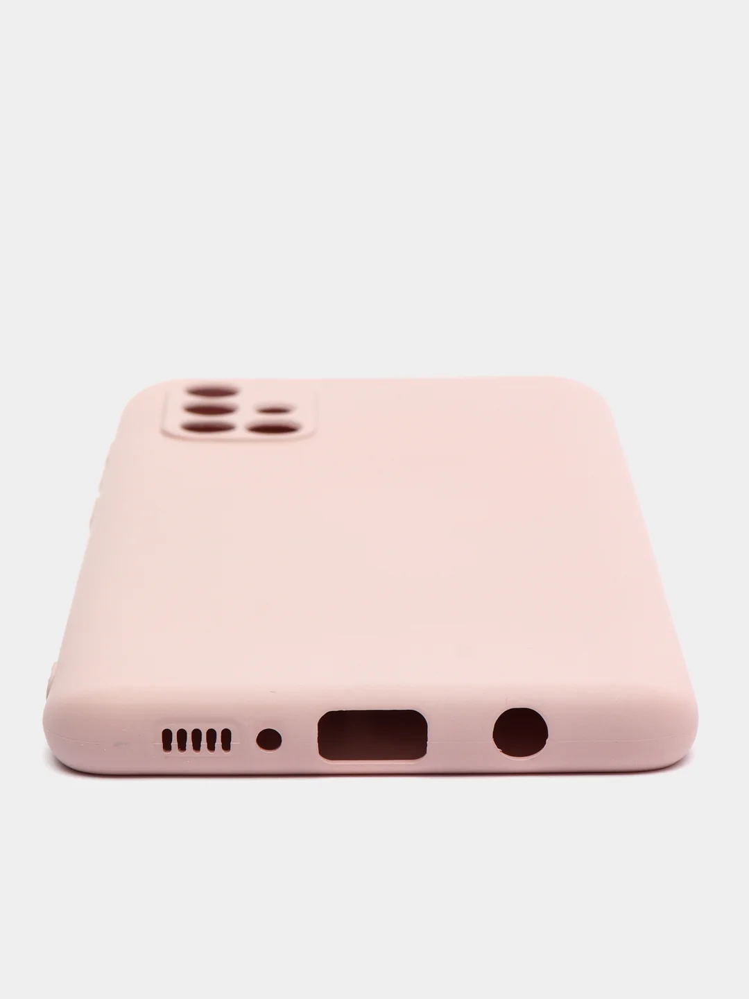 Бежевый чехол Samsung Galaxy A71, Самсунг Галакси А71 силиконовый Silicone Cover
