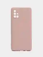 Бежевый чехол Samsung Galaxy A71, Самсунг Галакси А71 силиконовый Silicone Cover