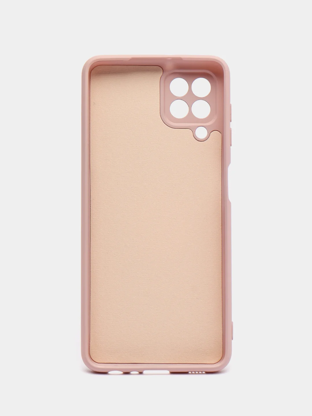 Бежевый чехол для Samsung Galaxy A22 4G / Galaxy M22 / Galaxy M32 Silicone Cover силиконовый