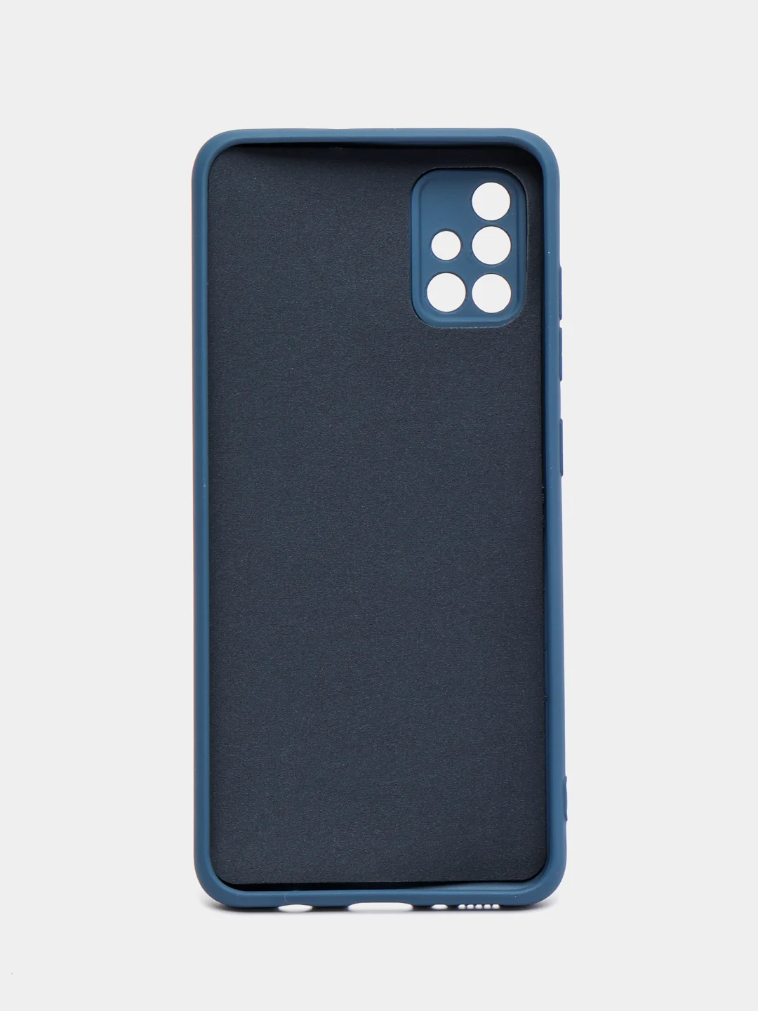 Индиго чехол Samsung Galaxy A51, Самсунг Галакси А51 силиконовый Silicone Cover