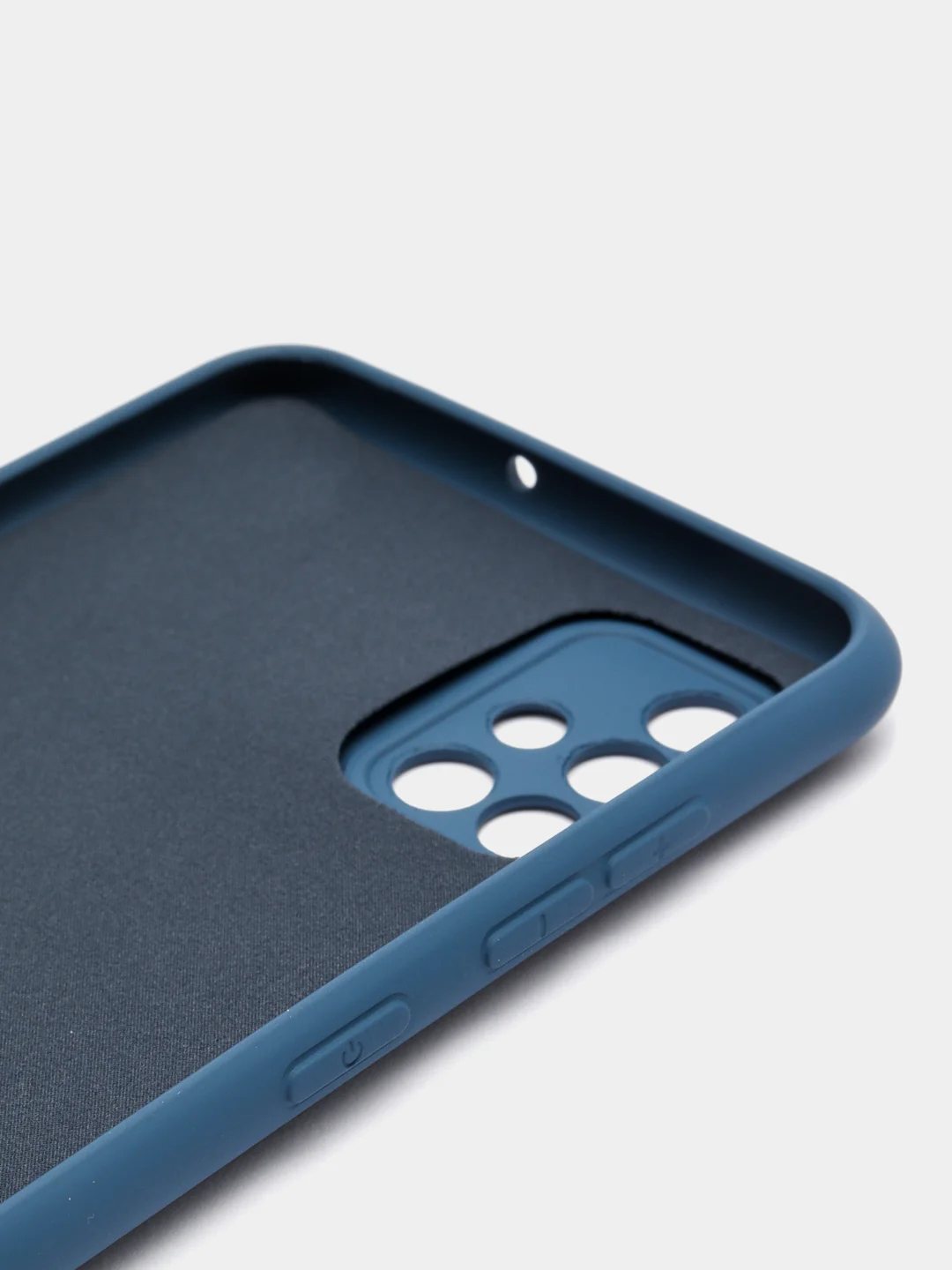 Индиго чехол Samsung Galaxy A51, Самсунг Галакси А51 силиконовый Silicone Cover