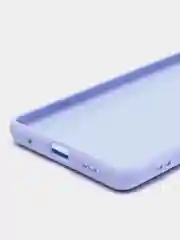 Сиреневый чехол силиконовый Silicone Cover для Xiaomi Redmi Note 10 Pro, Сяоми Редми Нот 10 Про