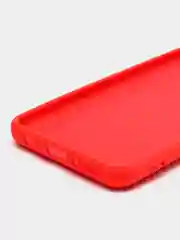 Алый чехол Samsung Galaxy A21s, Самунг Галакси А21с силиконовый Silicone Cover с закрытым низом