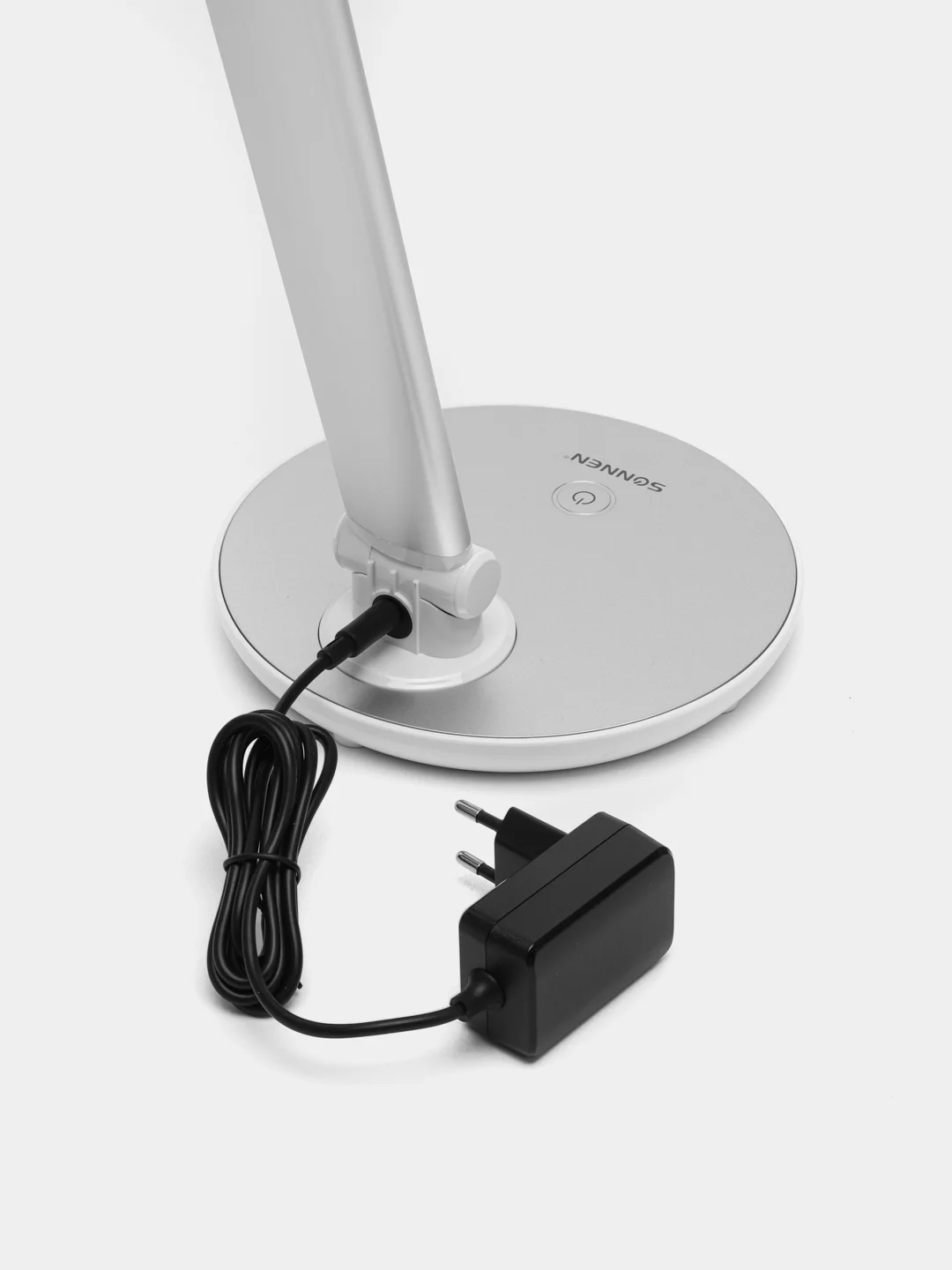 Настольная лампа светильник SONNEN PH-3609, подставка, LED, 9 Вт, метал, серый, 236688