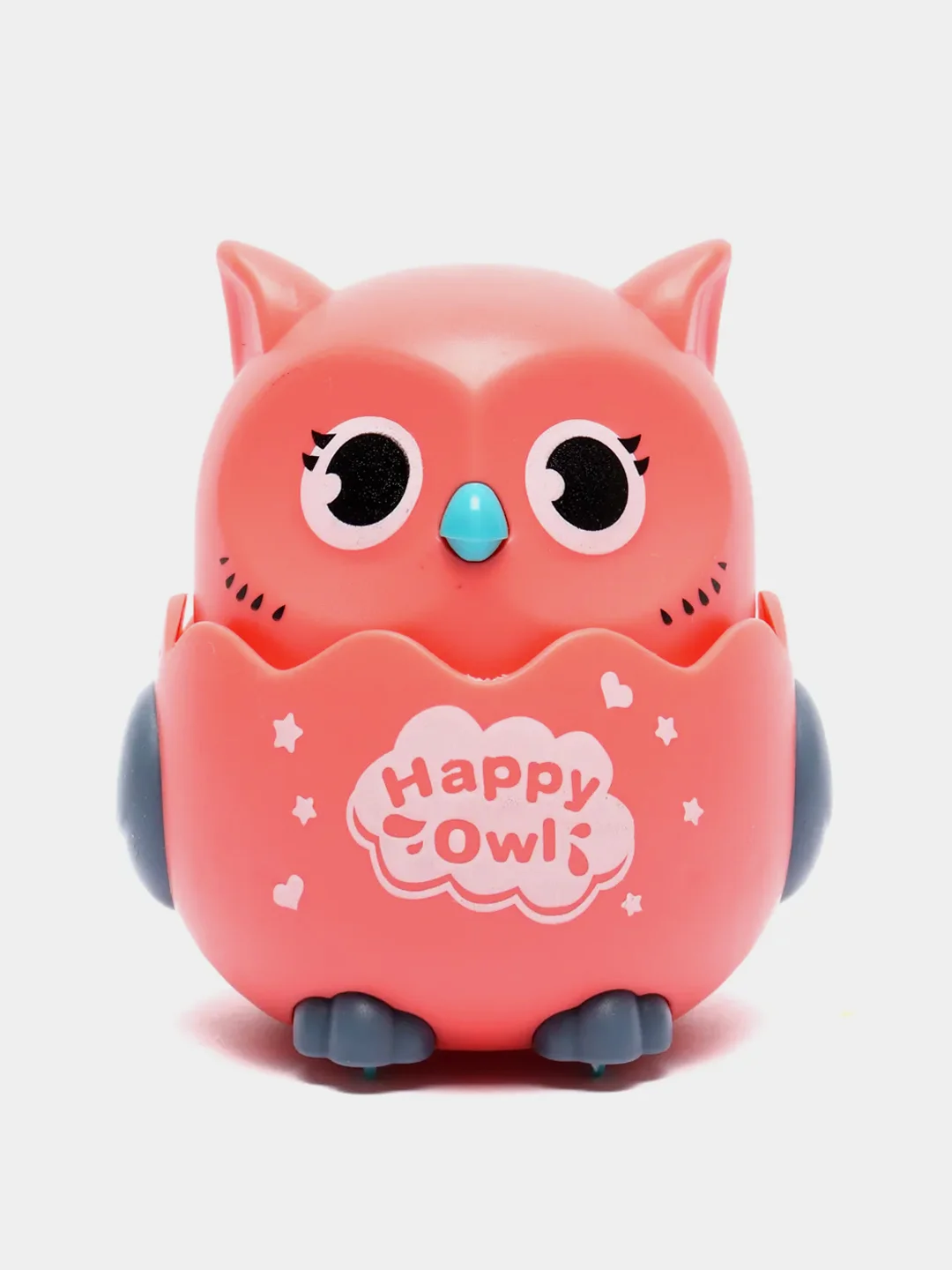 Розовый заводная игрушка "Совушка"