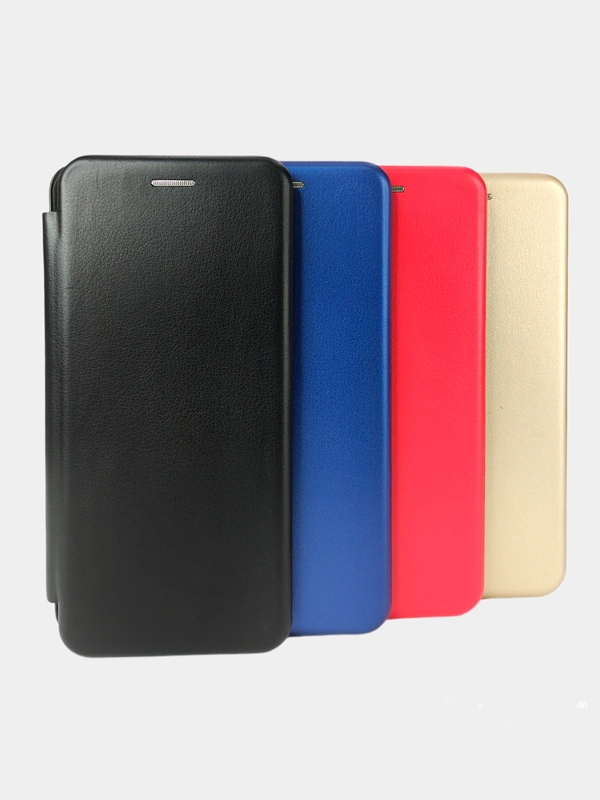 Чехол книжка Xiaomi Redmi 9C, 9A, 10C, 10A, Poco X3 на магните, отсек для карт
