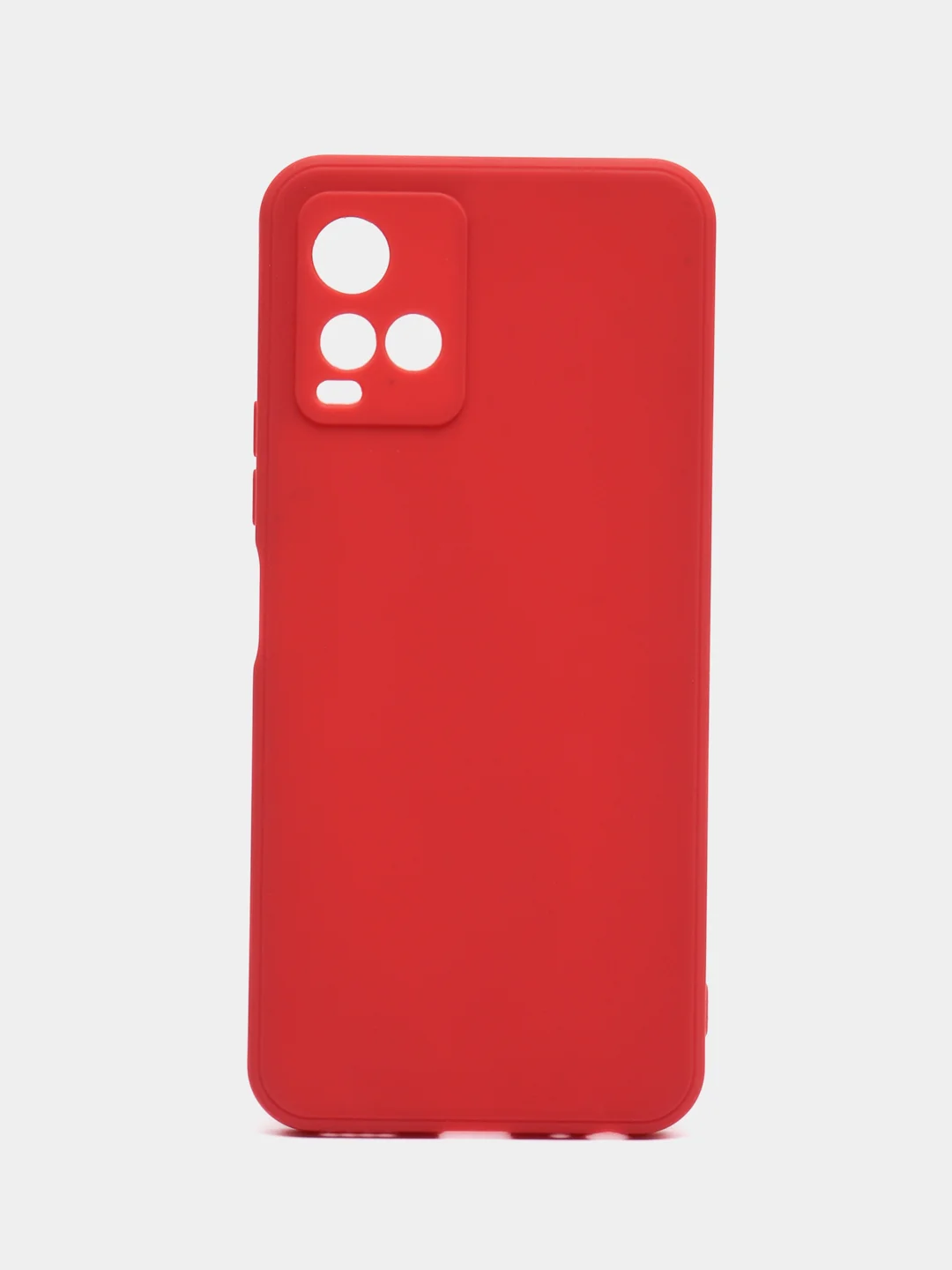 Коралловый силиконовый чехол для Vivo Y33s, Y21 2021 (Виво у33С, у21 2021), прозрачный