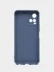 Небесно-голубой силиконовый чехол для Vivo Y33s, Y21 2021 (Виво у33С, у21 2021), прозрачный