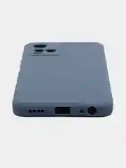 Небесно-голубой силиконовый чехол для Vivo Y33s, Y21 2021 (Виво у33С, у21 2021), прозрачный