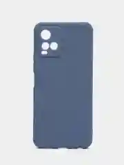 Небесно-голубой силиконовый чехол для Vivo Y33s, Y21 2021 (Виво у33С, у21 2021), прозрачный