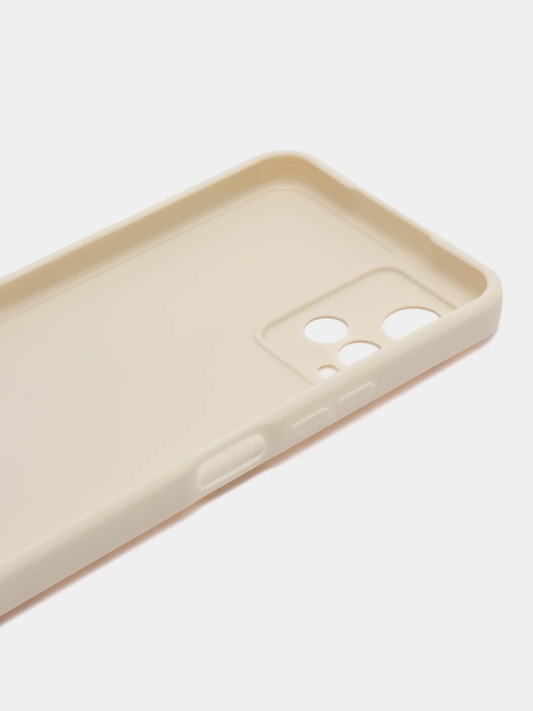 Молочный силиконовый чехол для Vivo Y33s, Y21 2021 (Виво у33С, у21 2021), прозрачный