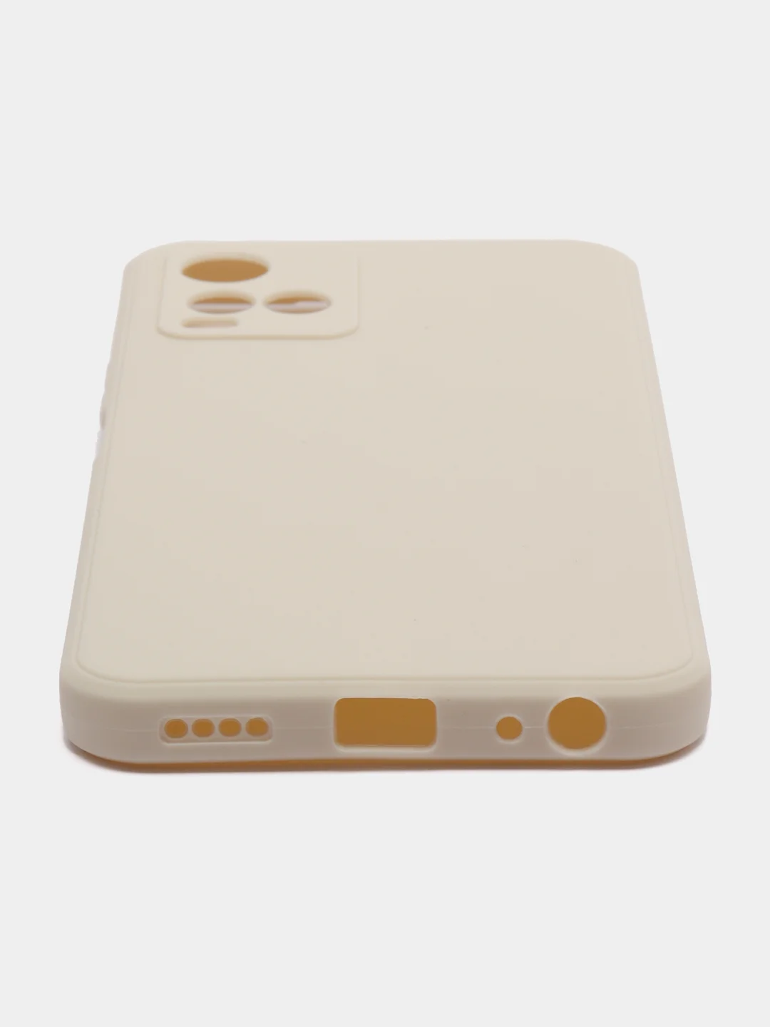 Молочный силиконовый чехол для Vivo Y33s, Y21 2021 (Виво у33С, у21 2021), прозрачный