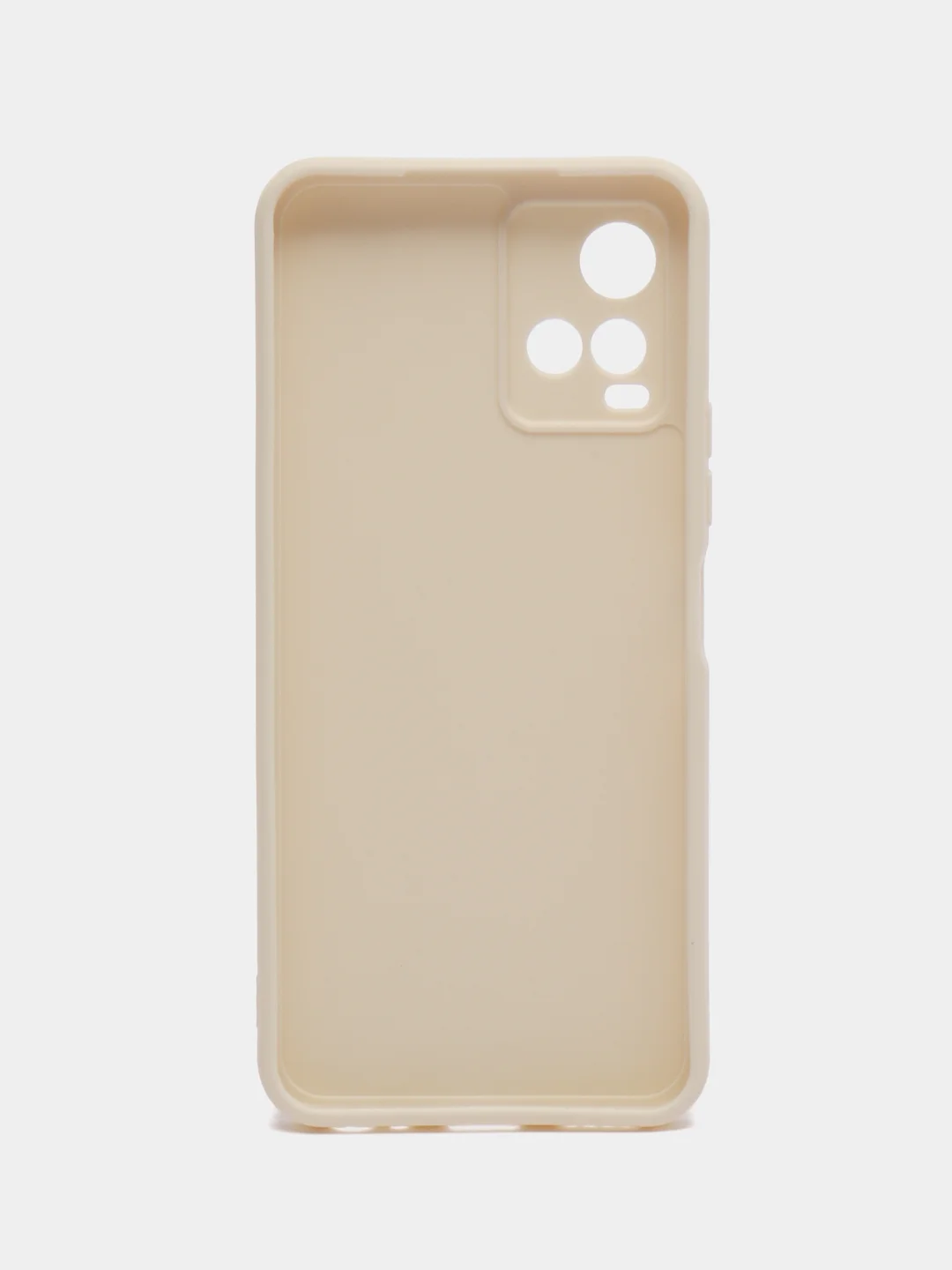 Молочный силиконовый чехол для Vivo Y33s, Y21 2021 (Виво у33С, у21 2021), прозрачный