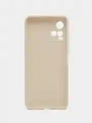 Молочный силиконовый чехол для Vivo Y33s, Y21 2021 (Виво у33С, у21 2021), прозрачный