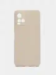 Молочный силиконовый чехол для Vivo Y33s, Y21 2021 (Виво у33С, у21 2021), прозрачный