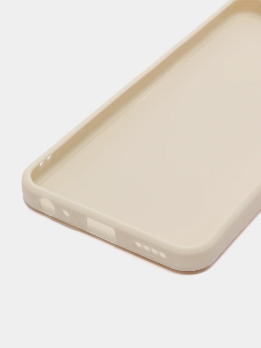 Молочный силиконовый чехол для Vivo Y33s, Y21 2021 (Виво у33С, у21 2021), прозрачный