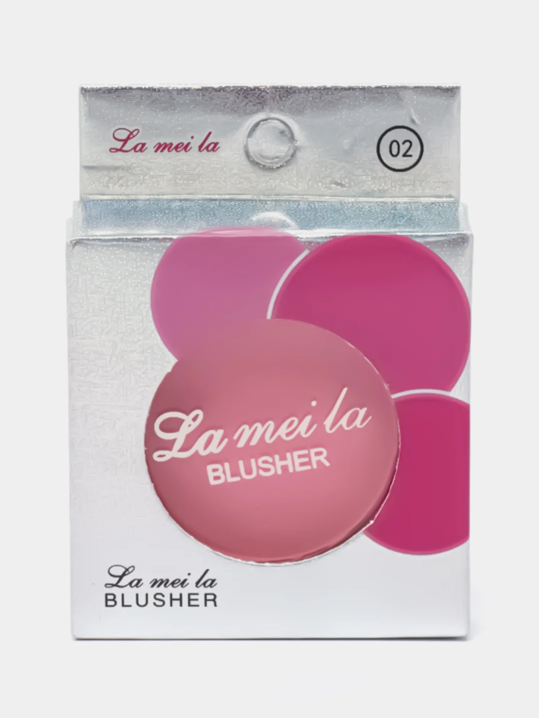 Тёмно-розовый румяна для лица Lameila