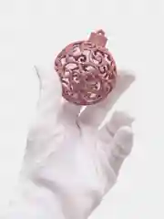 Ледяной набор новогодних шаров елочных ажурных, 6 шт в коробке, D-6см