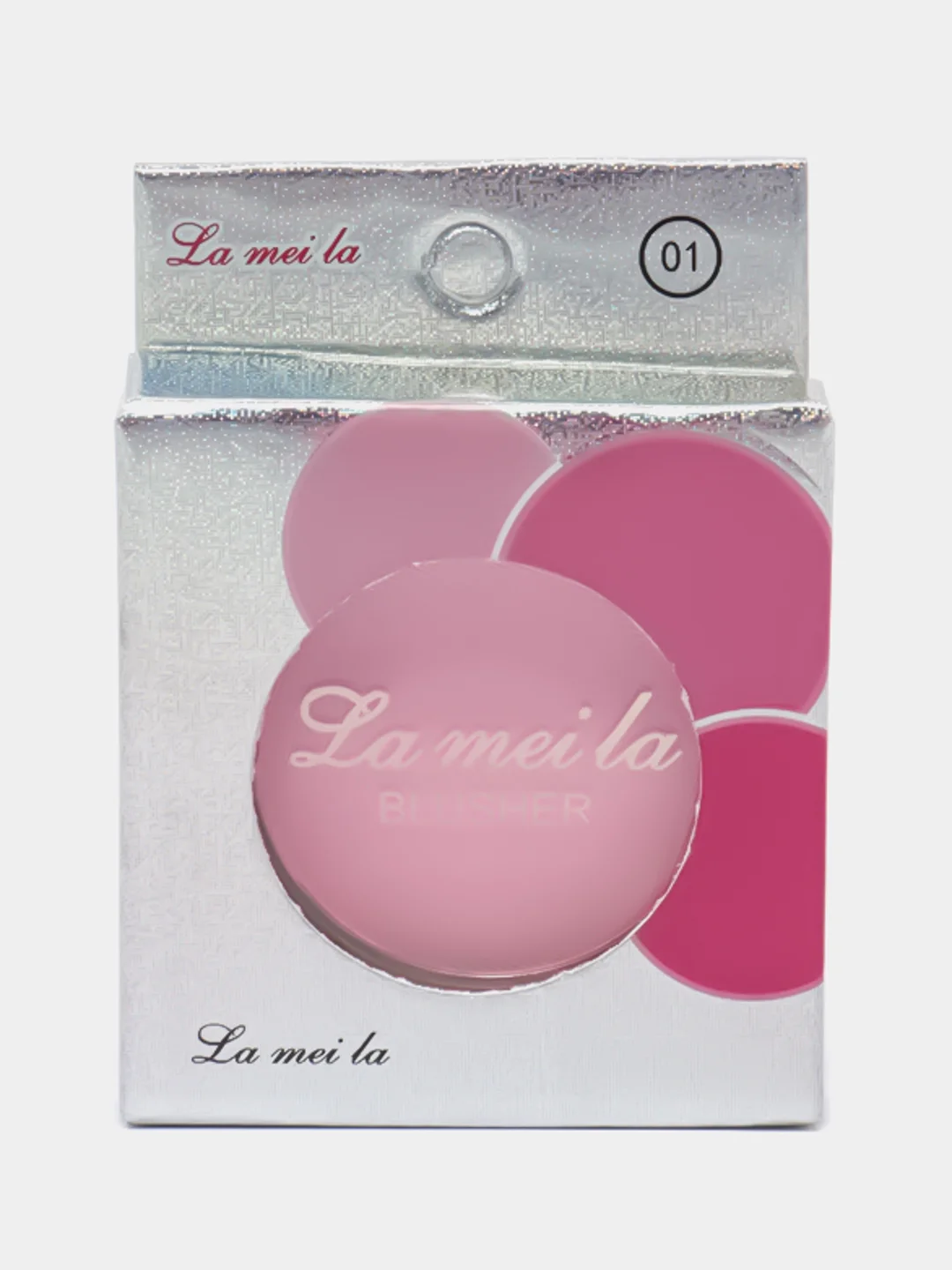 Розовый румяна для лица Lameila