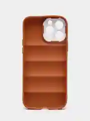 Коричневый чехол на айфон (iPhone) 11 13 Pro Max 12 mini XR XS Max 7 8 Plus SE силиконовый