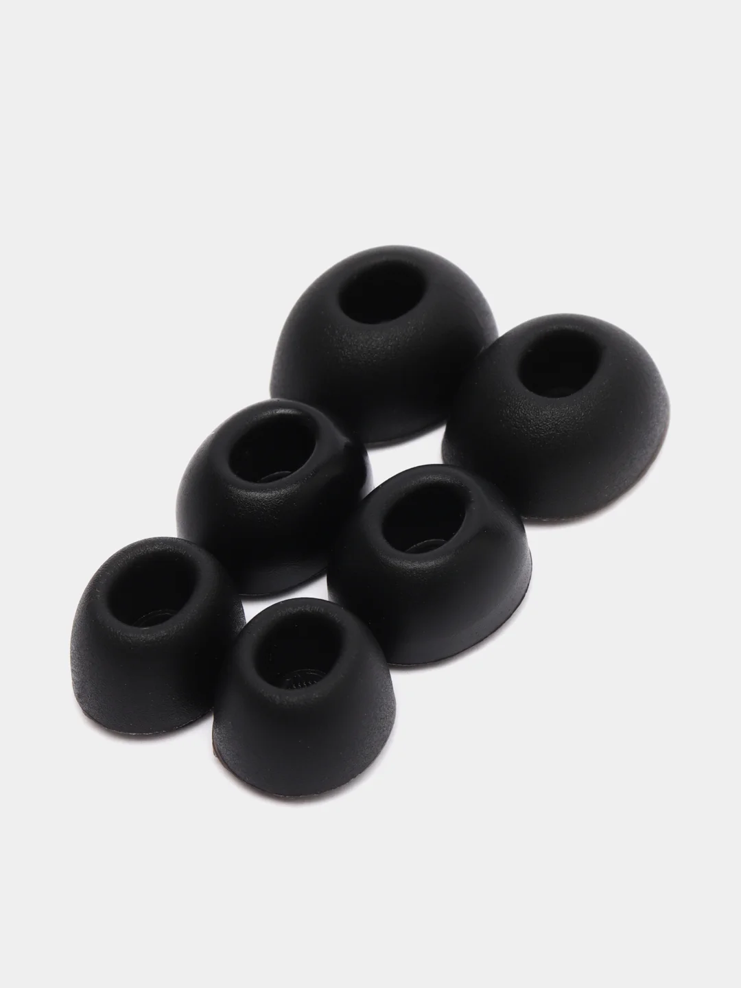 Черный амбушюры для AirPods Pro, силиконовые, размер S, M, L