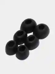 Черный амбушюры для AirPods Pro, силиконовые, размер S, M, L