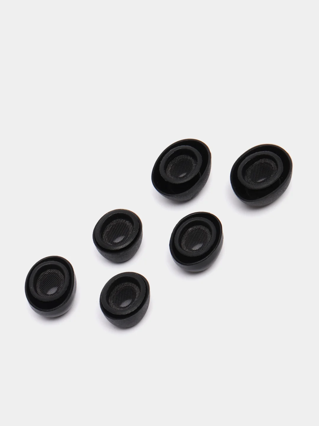 Черный амбушюры для AirPods Pro, силиконовые, размер S, M, L