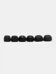 Черный амбушюры для AirPods Pro, силиконовые, размер S, M, L