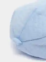Голубой шапка детская утепленная